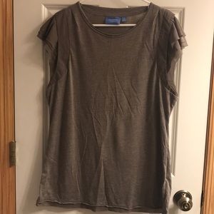 Flutter cap sleeve top